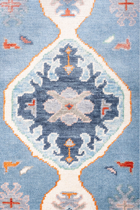 Vintage Oushak Area Rug (3' x 5')